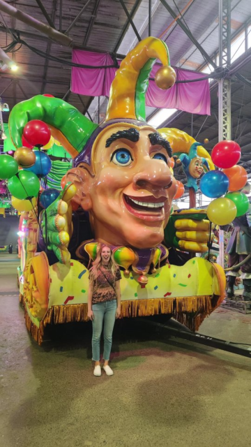 MARDI GRAS WORLD behind the scenes of Mardi Gras in New Orleans #mardigras #parade #neworleans #travel