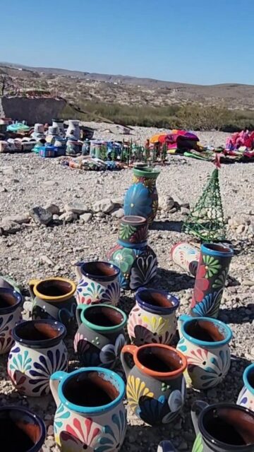 Illegal market on the border of U.S. and Mexico #travel #illegalimmigrants #mexico #bigbend #border