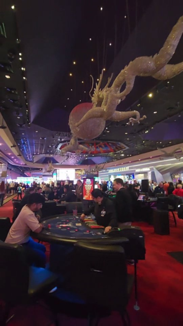 We explored the WORLD'S LARGEST CASINO! @winstar_world #casino #vanlife #money #big