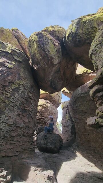 Hangin out in The Grotto #arizona #nationalpark #vanlife #travel
