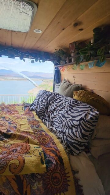 Van life has its perks 🤙 🫶 🚐 #travel #vanlife