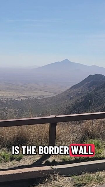 View of Mexico from Montezuma Pass in Arizona #travel #vanlife @coronado_nps