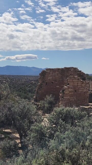 The ruins of Hovenweep National Monument #vanlife #travel #colorado #utah #nationalmonument