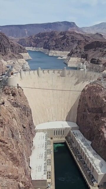 The miraculous Hoover Dam #travel #vanlife #nevada