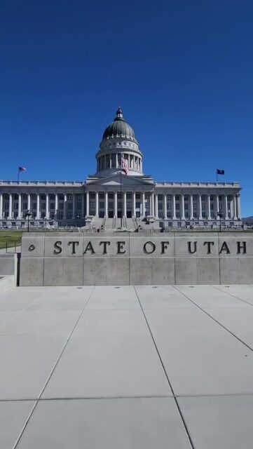 2 ICONIC architectural landmarks in Salt Lake City, Utah #travel #vanlife #usa🇺🇸