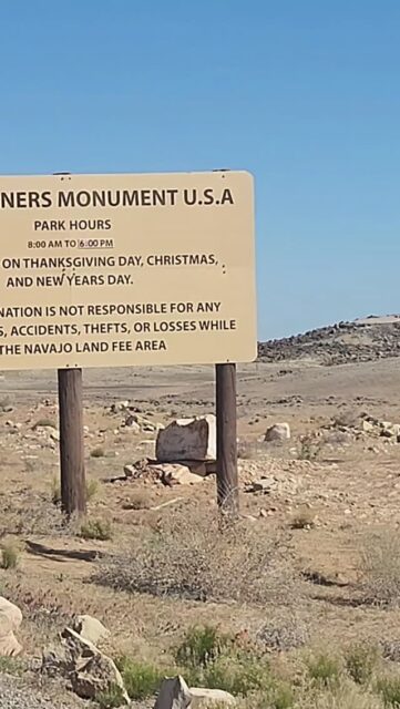 The famous 4 Corners! #travel #vanlife #usa🇺🇸