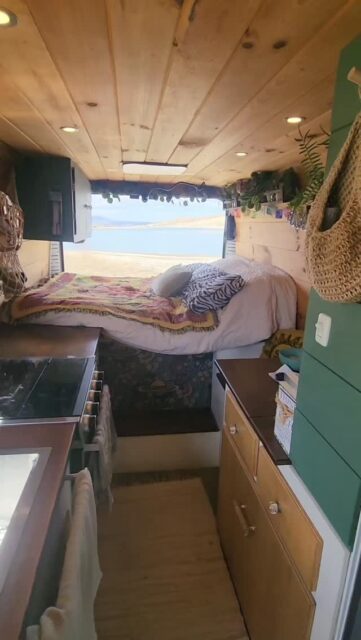 Boondocking on the Border of Utah and Wyoming #vanlife #travel #campervan