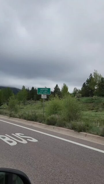 The BEST View of Aspen, Colorado #vanlife #travel #view