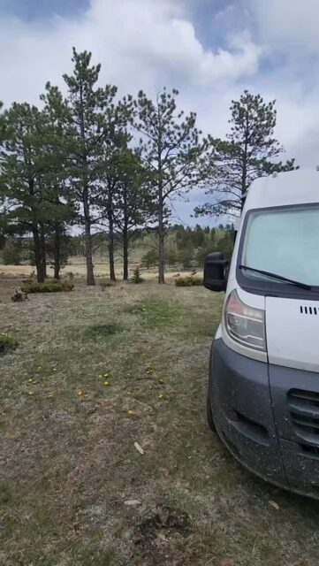 Boondocking in the Rocky Mountains, Gota Love Vanlife #travel #vanlife #colorado #vantour #tour