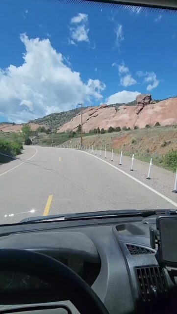 Exploring the Red Rocks Amphitheater Near Denver Colorado #vanlife #travel #colorado #rock